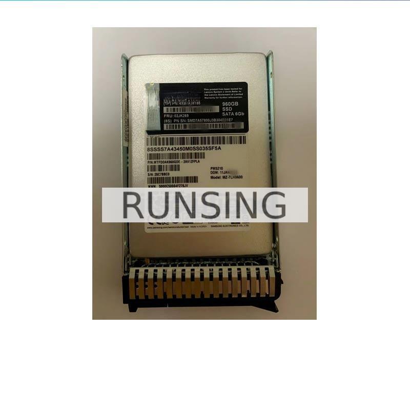 High Quality For Lenovo SR550650 4XB7A38185 02JK269 960G SSD SATA 6Gb Solid State Drive 100% Test Working
